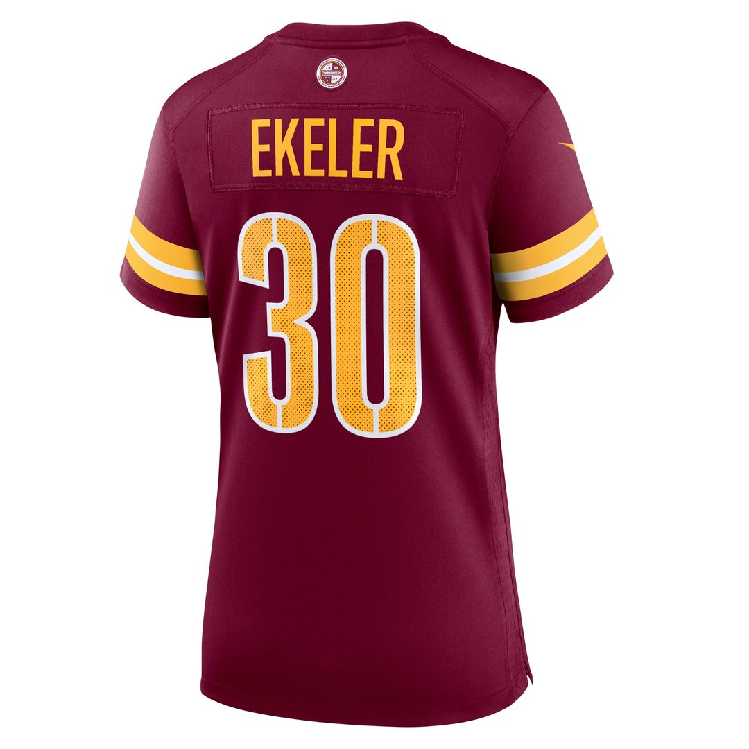 Austin Ekeler Washington Commanders Women's Jersey - Burgundy