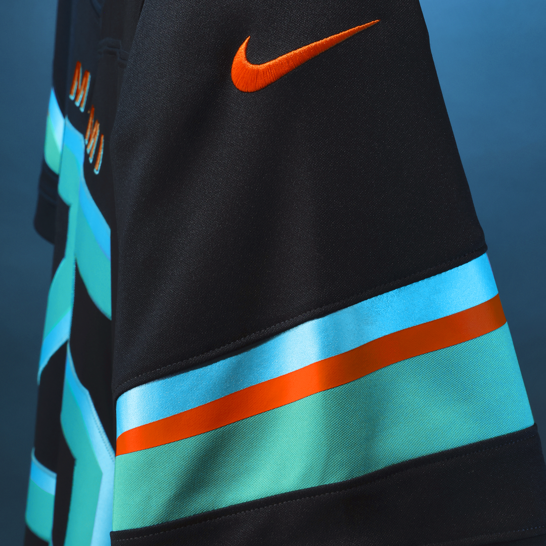Dan Marino Miami Dolphins Rivalries Collection Stitched Jersey - Navy