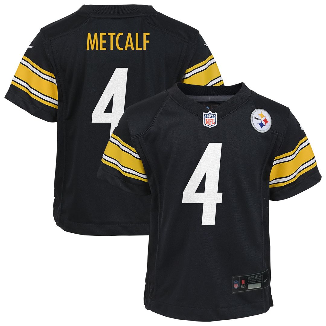 D.K. Metcalf Pittsburgh Steelers Toddler Team Jersey - Black