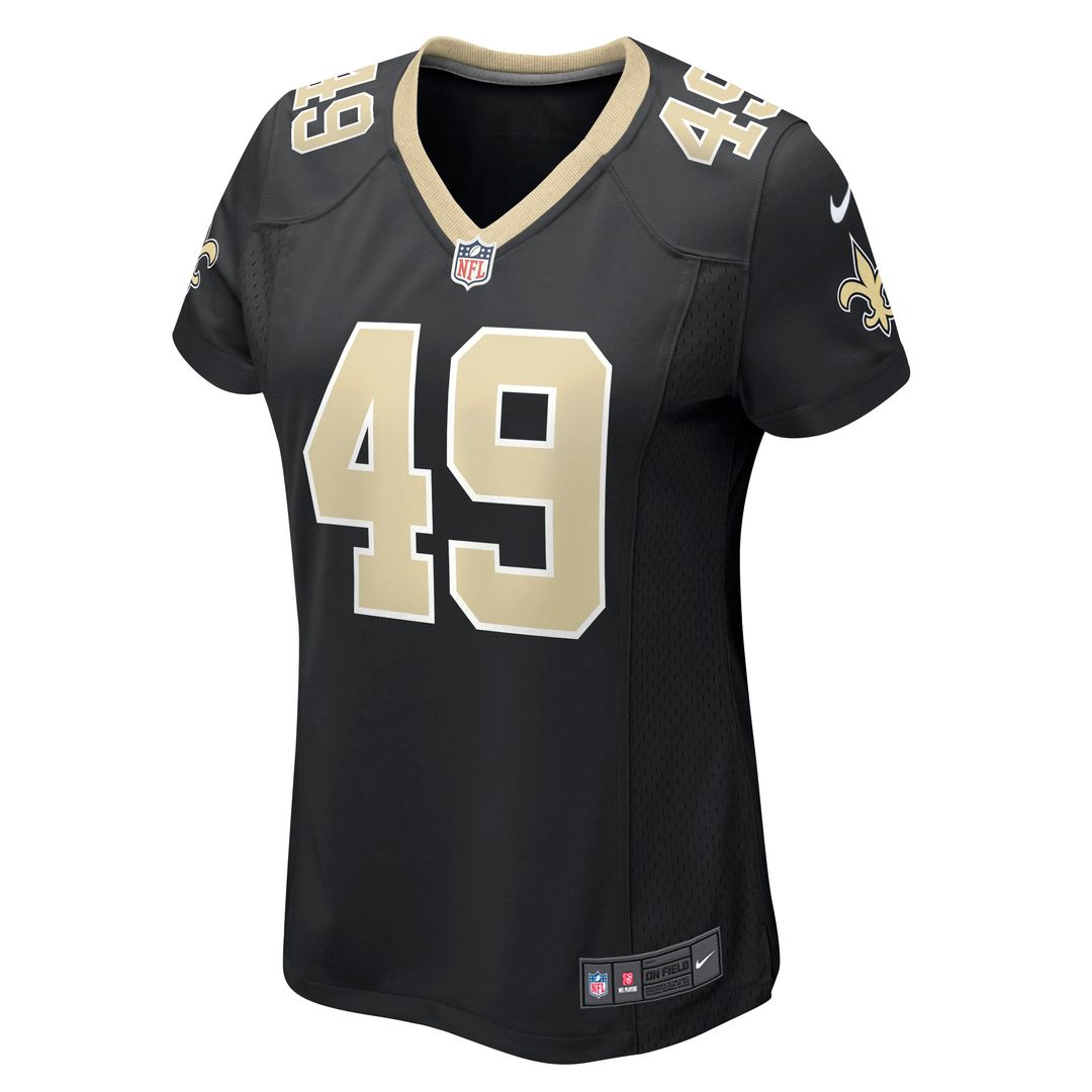Zach Wood New Orleans Saints Women's Jersey - Black