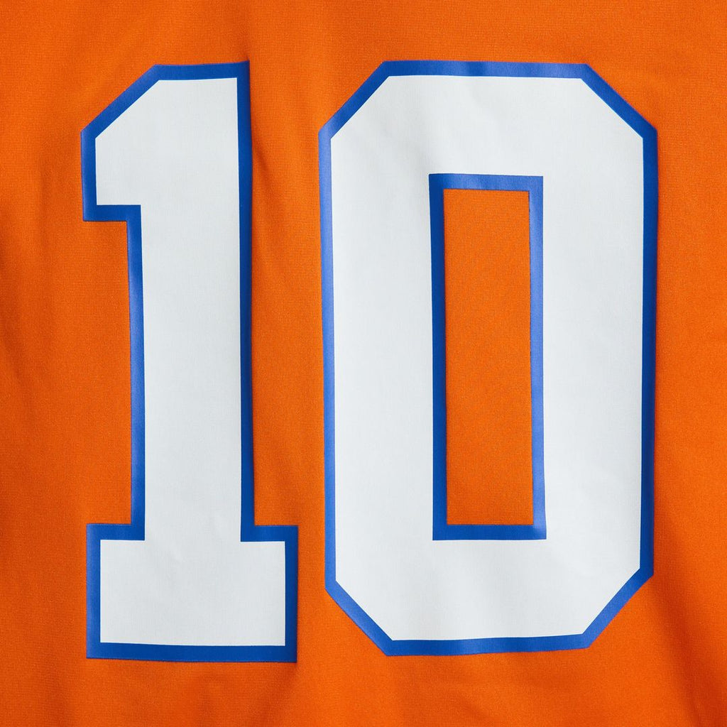 Bo Nix Denver Broncos Mile High Collection 1977 Throwback Player Jersey - Orange