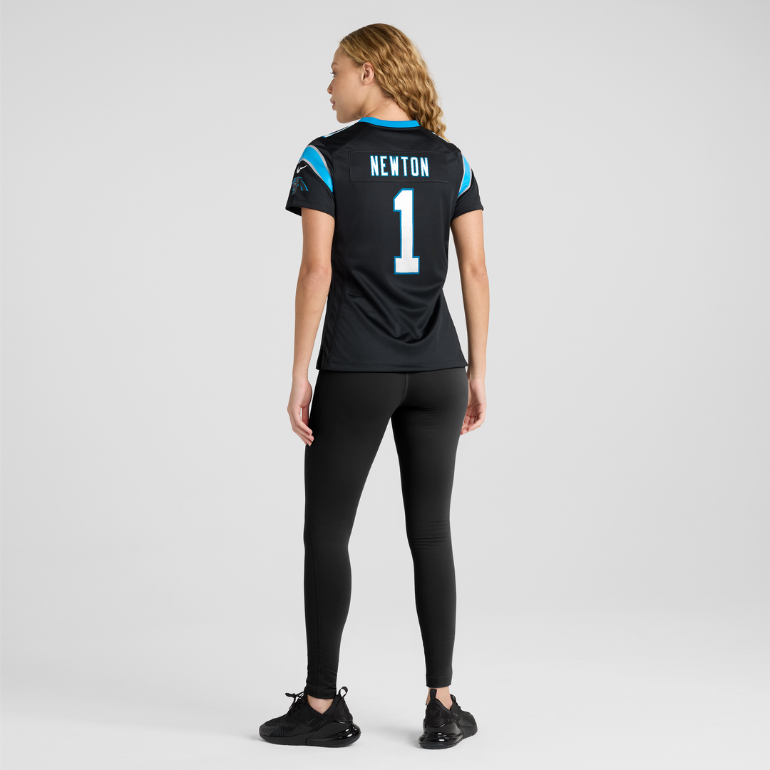 Cam Newton Carolina Panthers Women's Team Retired Jersey - Black