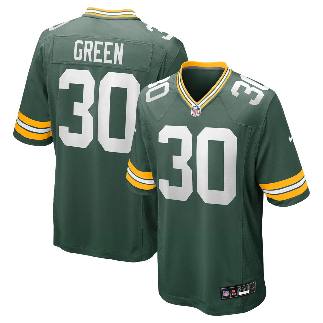 Ahman Green Green Bay Packers Team Retired Player Jersey - Green