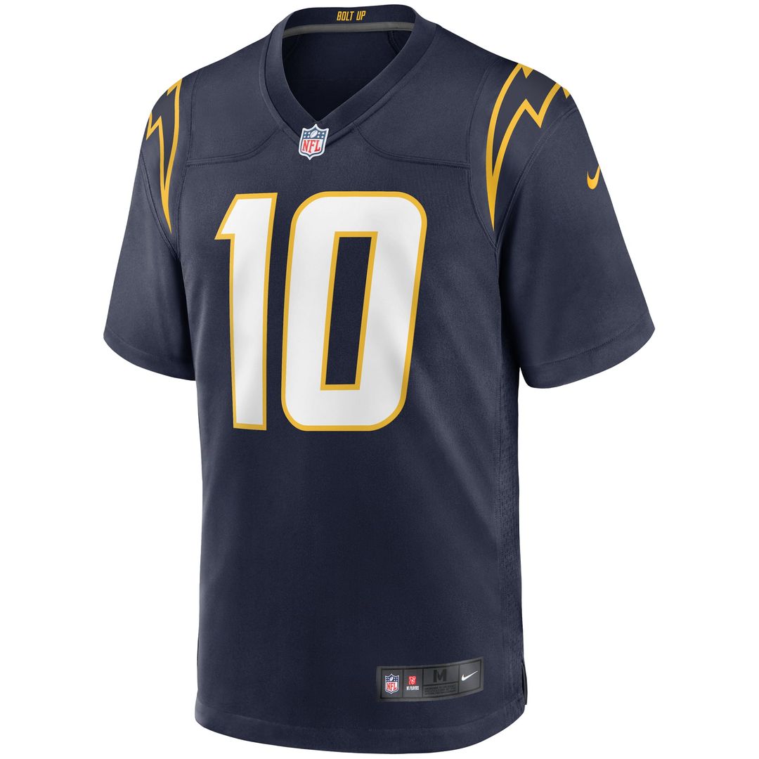 Justin Herbert Los Angeles Chargers Alternate Jersey - Navy