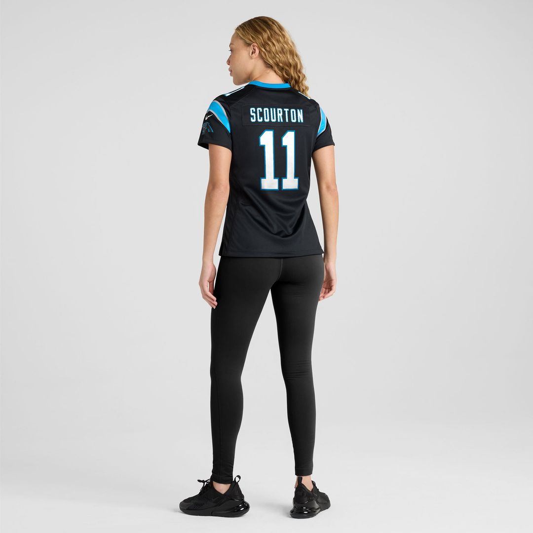 Nic Scourton Carolina Panthers Women's Team Jersey - Black