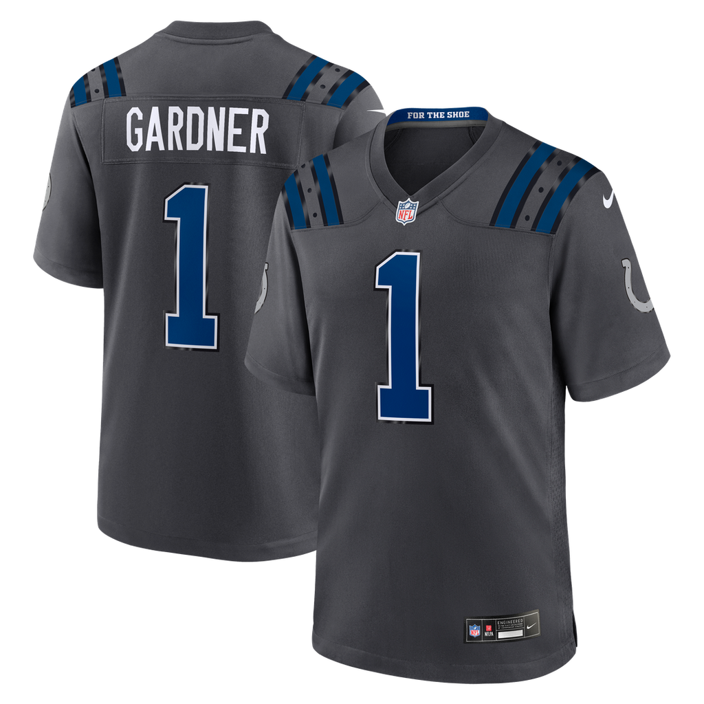 Ahmad Sauce Gardner Indianapolis Colts 2026 Rivalries Collection Jersey - Anthracite