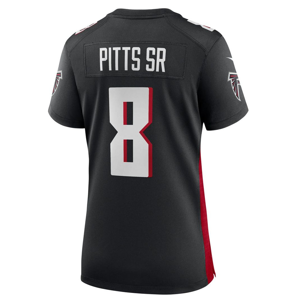 Kyle Pitts Sr. Atlanta Falcons Women's Jersey - Black