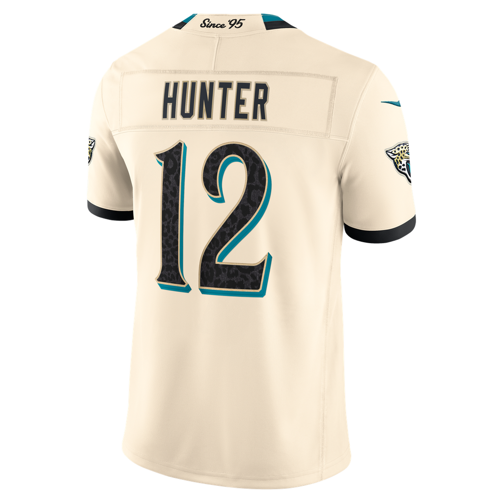 Travis Hunter Jacksonville Jaguars 2026 Rivalries Collection Stitched Jersey - Natural