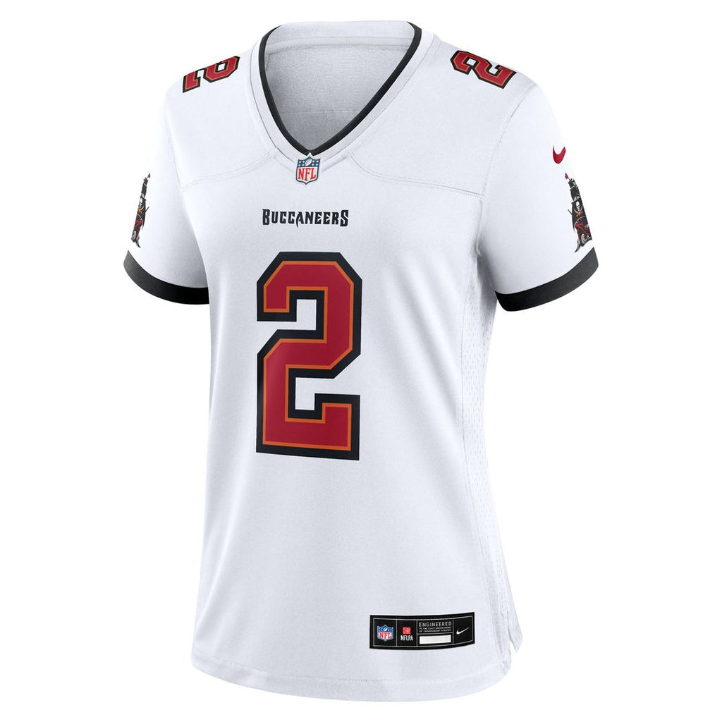 Emeka Egbuka Tampa Bay Buccaneers Women's Jersey - White