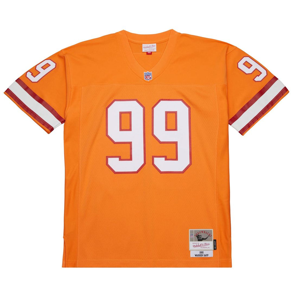 Warren Sapp Tampa Bay Buccaneers 2002 Legacy Jersey - Red