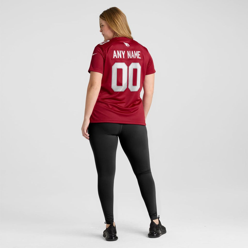 Arizona Cardinals Women's Custom Jersey - White
