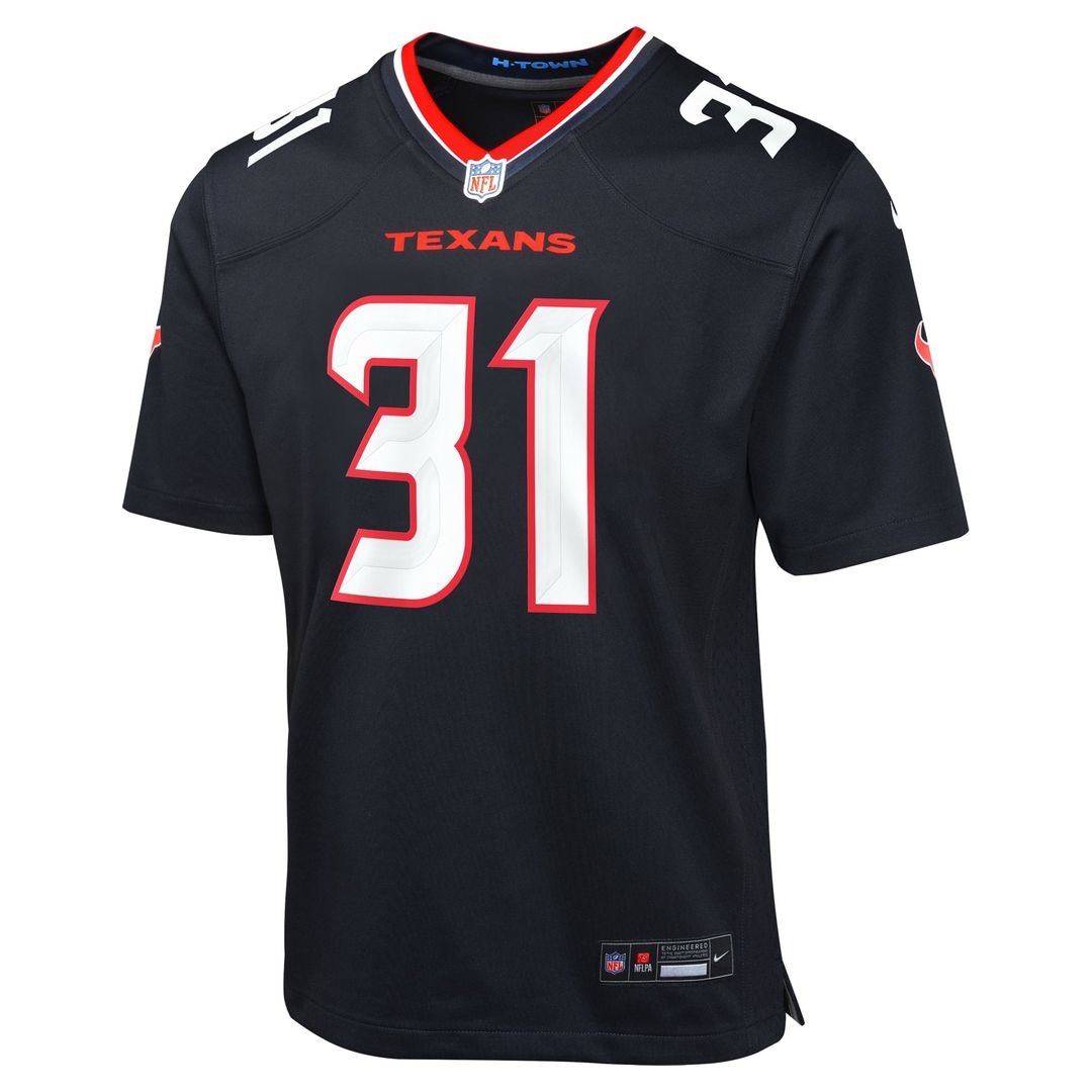 Dameon Pierce Houston Texans Youth Jersey - Navy