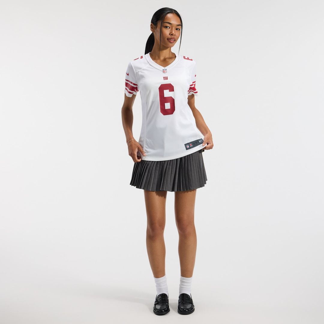 Jaxson Dart New York Giants Women's Jersey - White