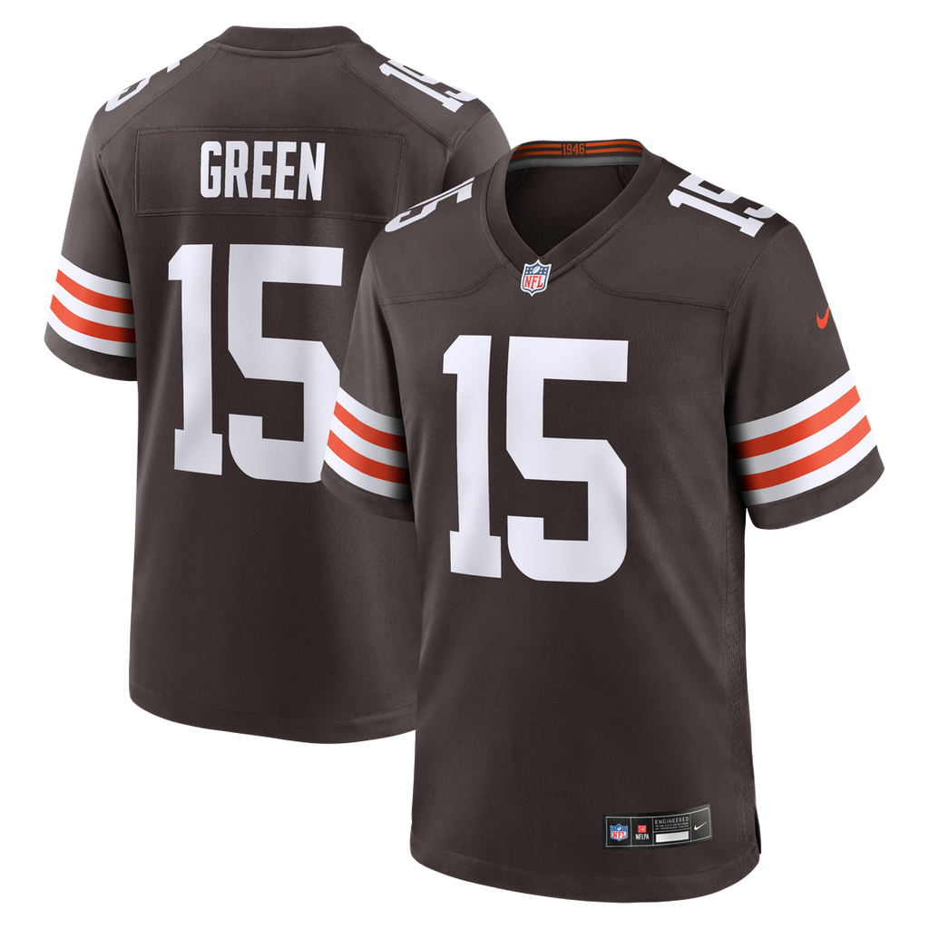 Taylen Green Cleveland Browns Jersey - Brown