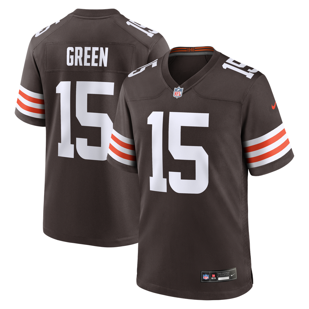 Taylen Green Cleveland Browns Jersey - Brown