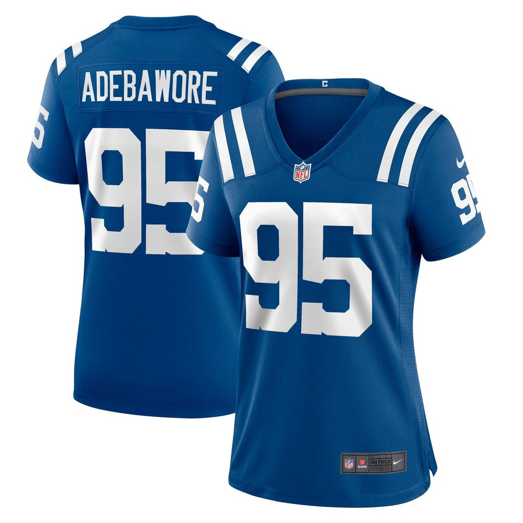 Adetomiwa Adebawore Indianapolis Colts Women's Team Jersey - Royal