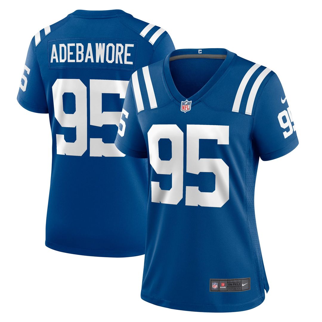Adetomiwa Adebawore Indianapolis Colts Women's Team Jersey - Royal