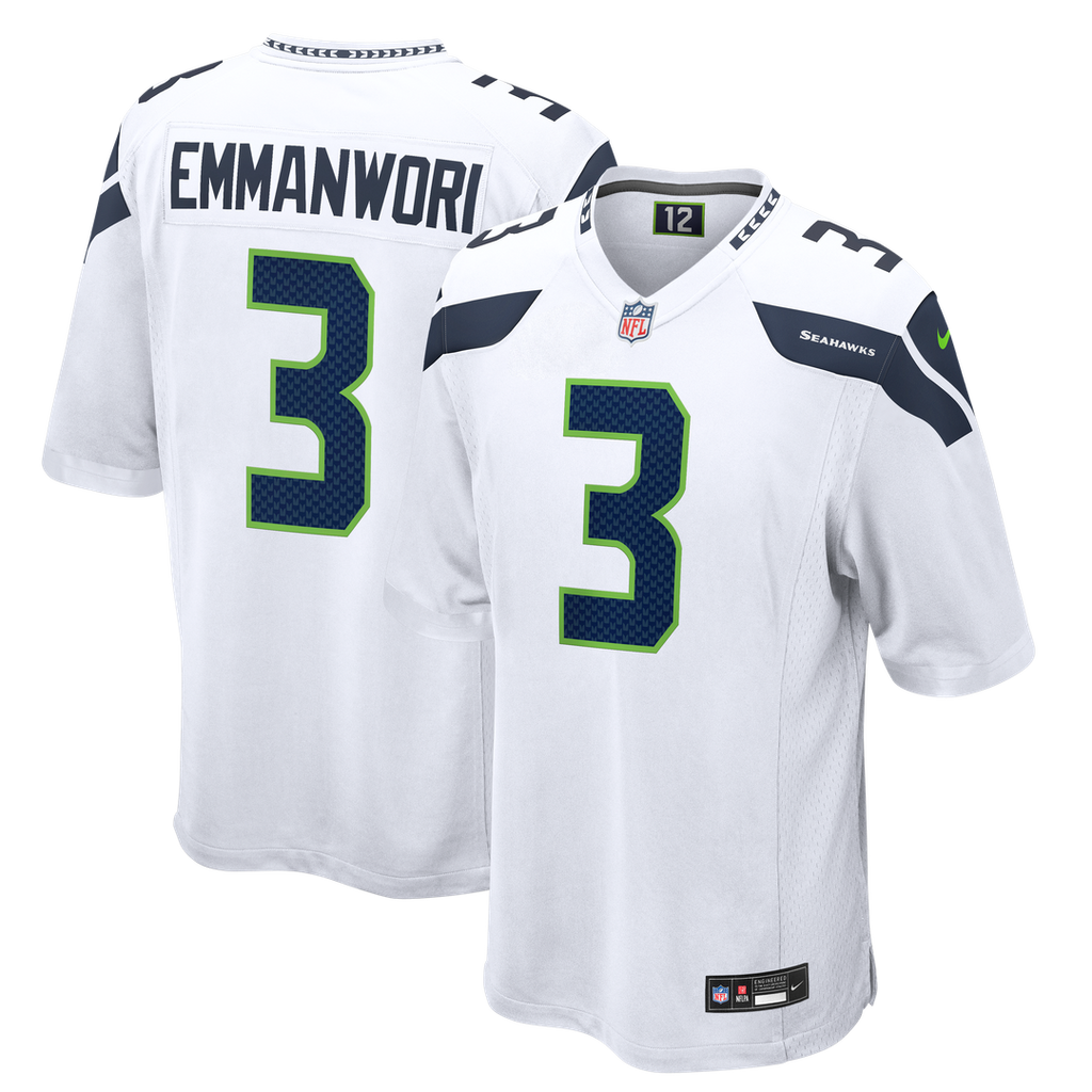 Nick Emmanwori Seattle Seahawks Jersey - White