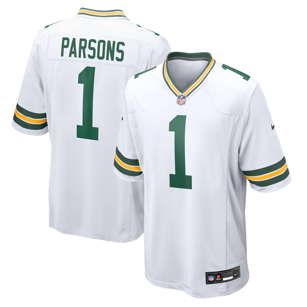 Micah Parsons Green Bay Packers Jersey - White