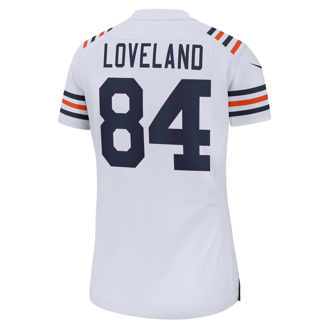 Colston Loveland Chicago Bears Women's Alternate Jersey - White