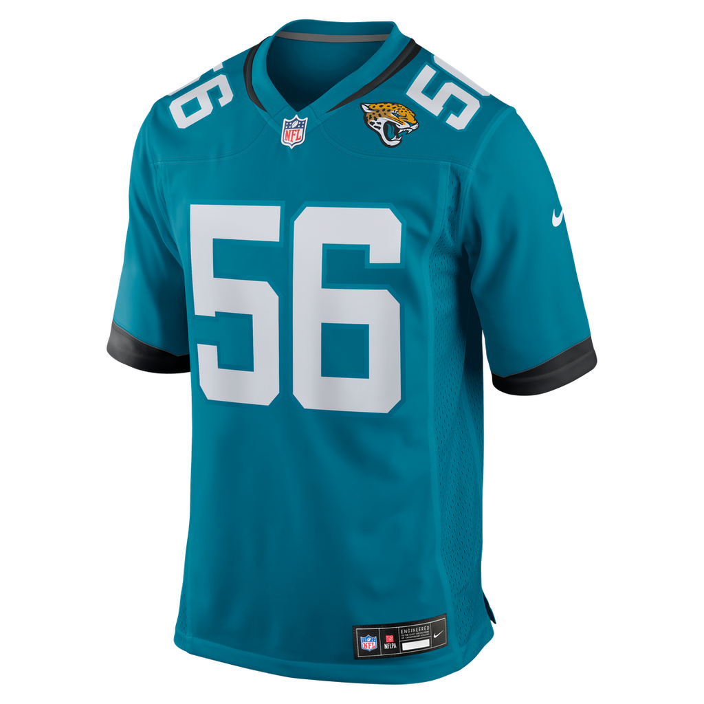 Yasir Abdullah Jacksonville Jaguars Team Jersey - Teal