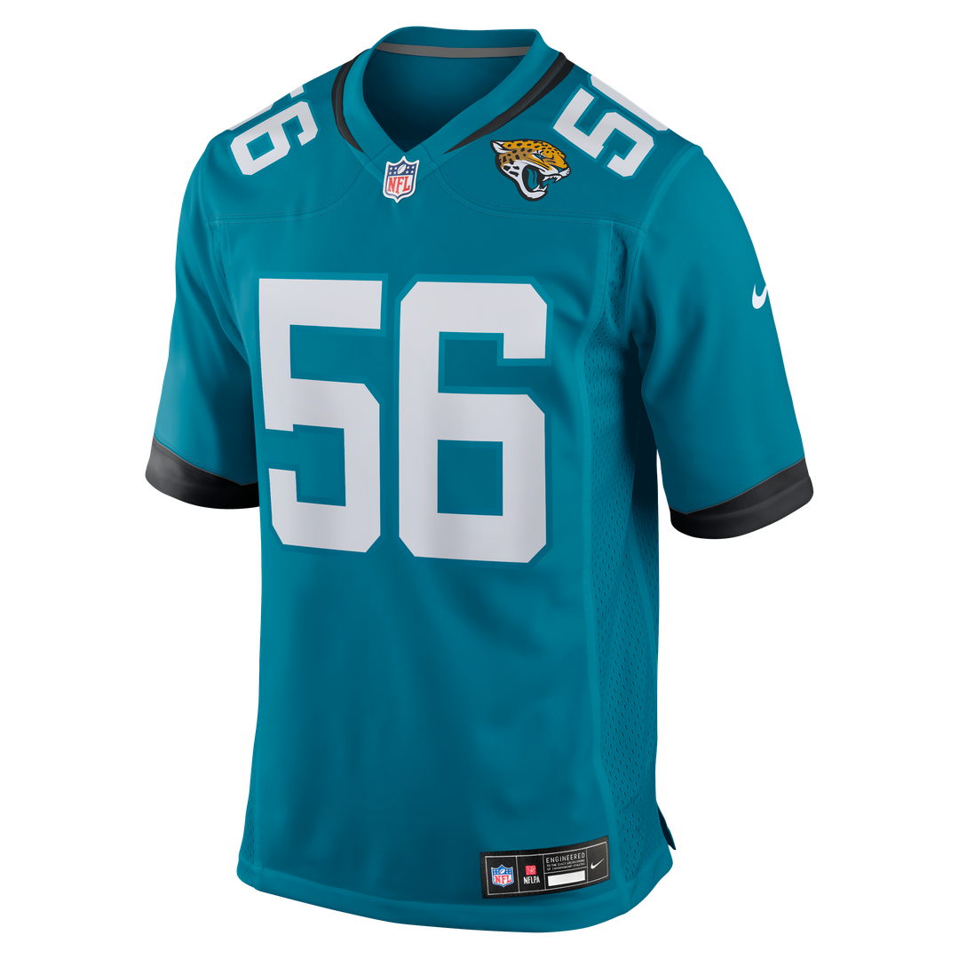 Yasir Abdullah Jacksonville Jaguars Team Jersey - Teal