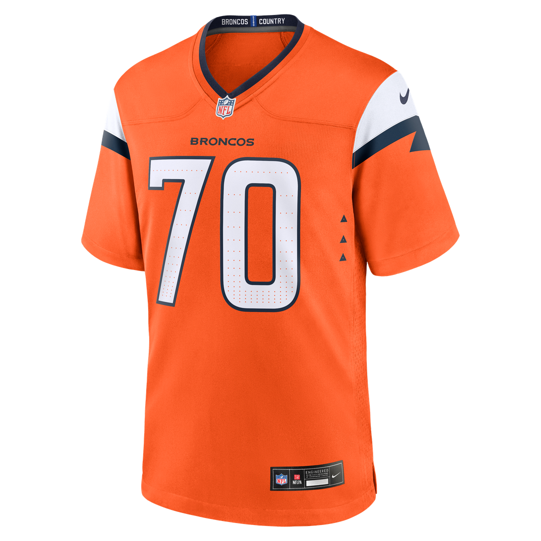 Marques Cox Denver Broncos Team Jersey - Orange