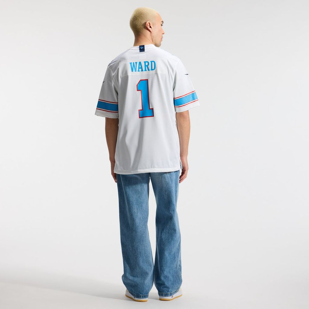 Cameron Ward Tennessee Titans Jersey - White