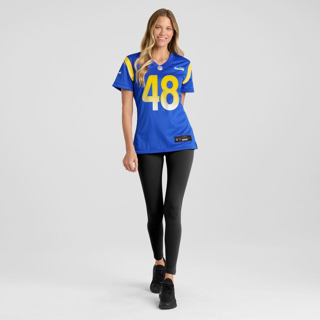 Omar Speights Los Angeles Rams Women's Jersey - Royal