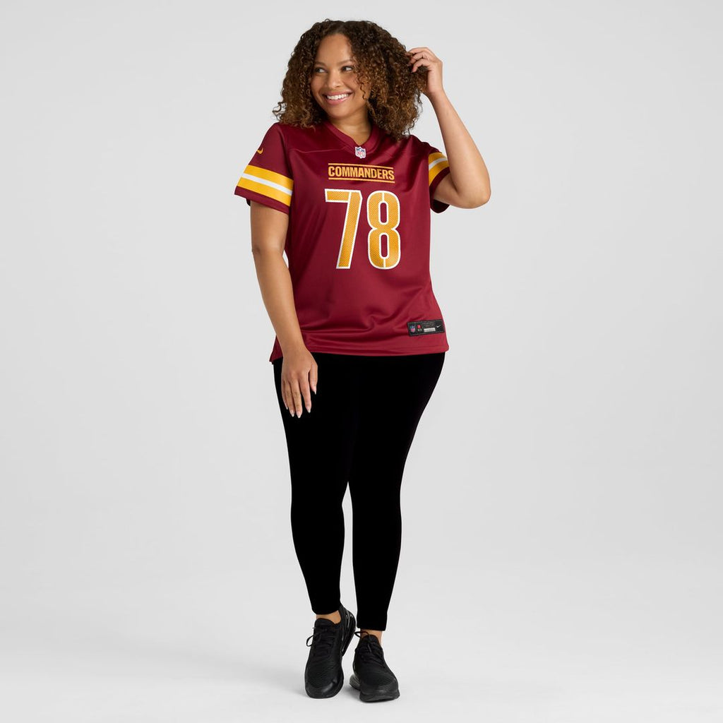 Laremy Tunsil Washington Commanders Women's Team Jersey - Burgundy