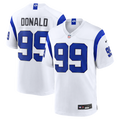 Aaron Donald Los Angeles Rams Fearsome White Jersey