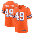 Alex Singleton Denver Broncos Alternate Jersey - Orange