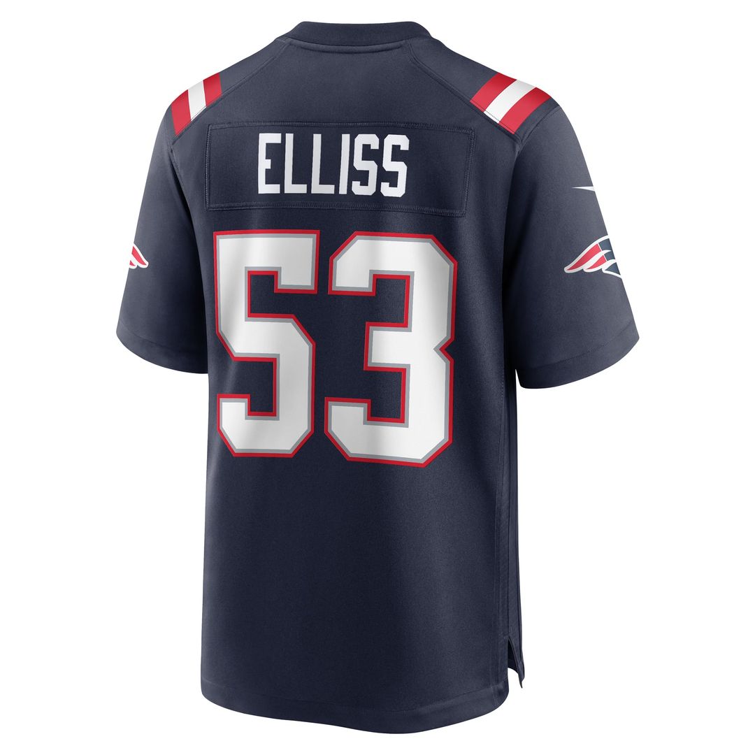 Christian Elliss New England Patriots Jersey - Navy