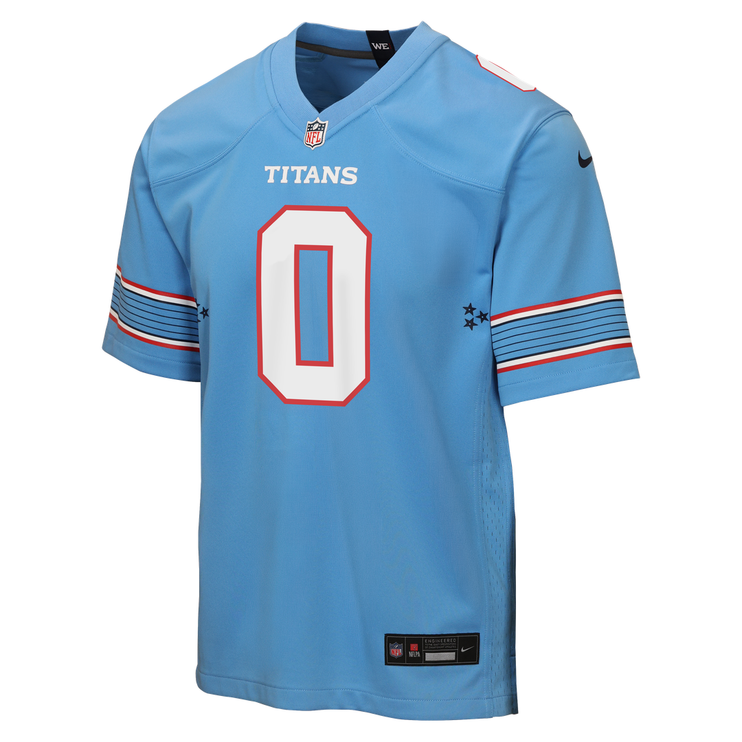 Calvin Ridley Tennessee Titans Youth Jersey - Light Blue