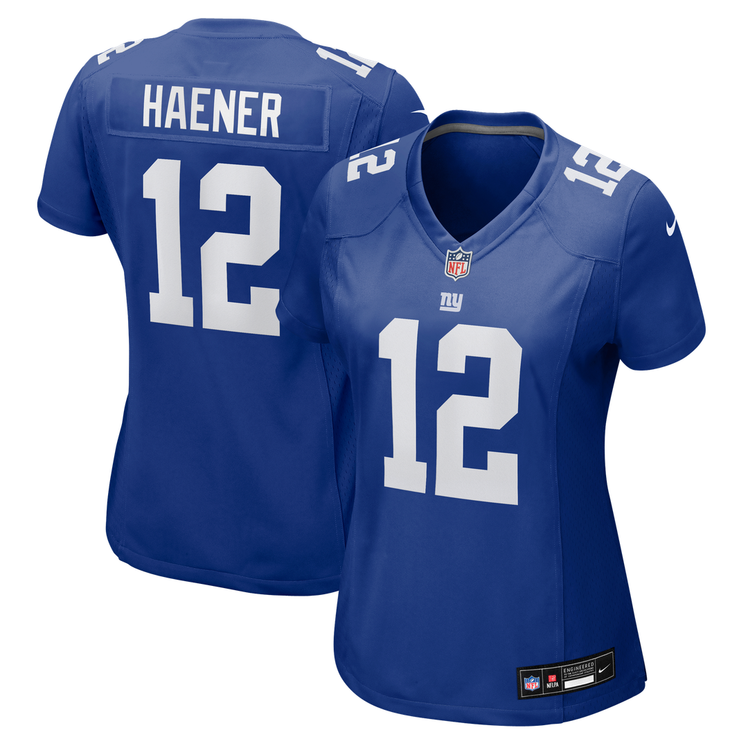 Jake Haener New York Giants Women's Team Jersey - Royal