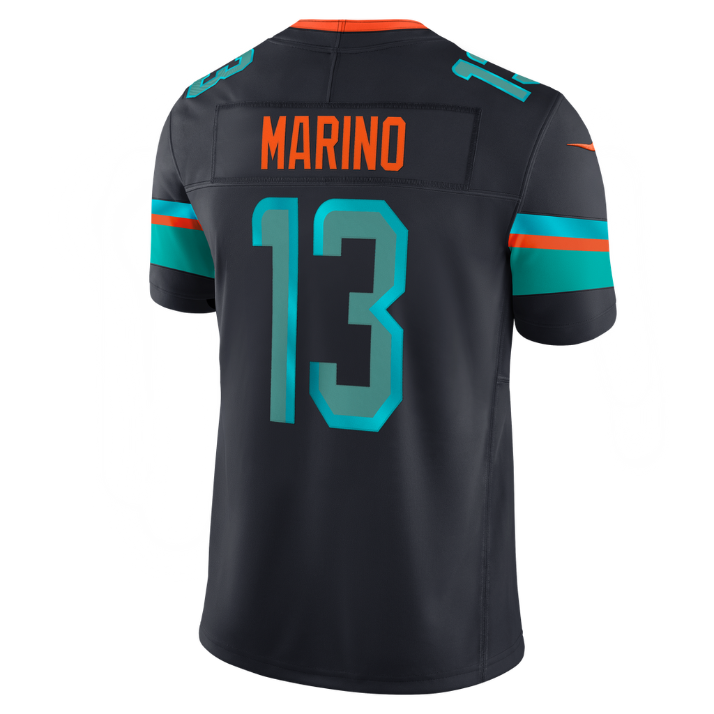Dan Marino Miami Dolphins Rivalries Collection Stitched Jersey - Navy