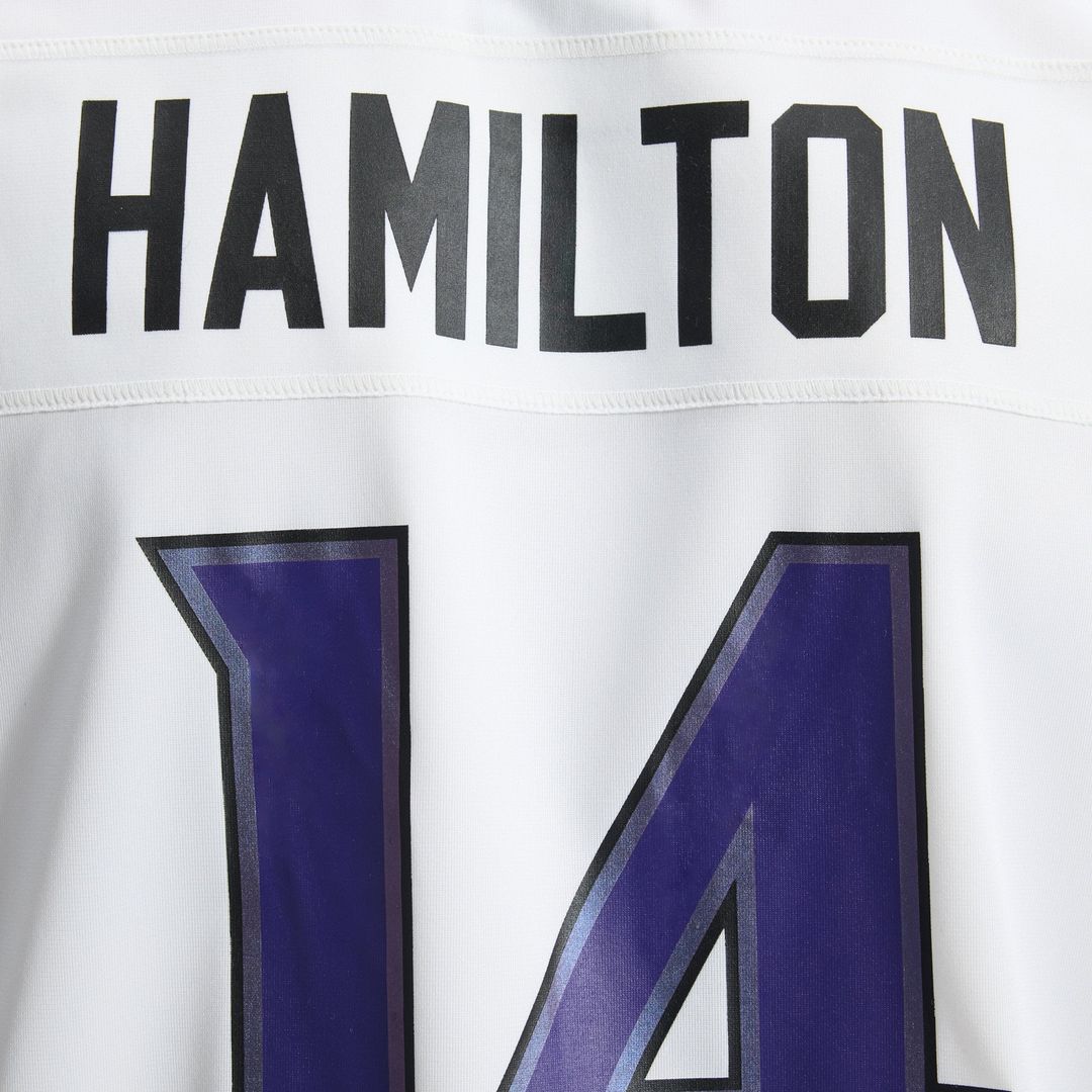Kyle Hamilton Baltimore Ravens Jersey - White