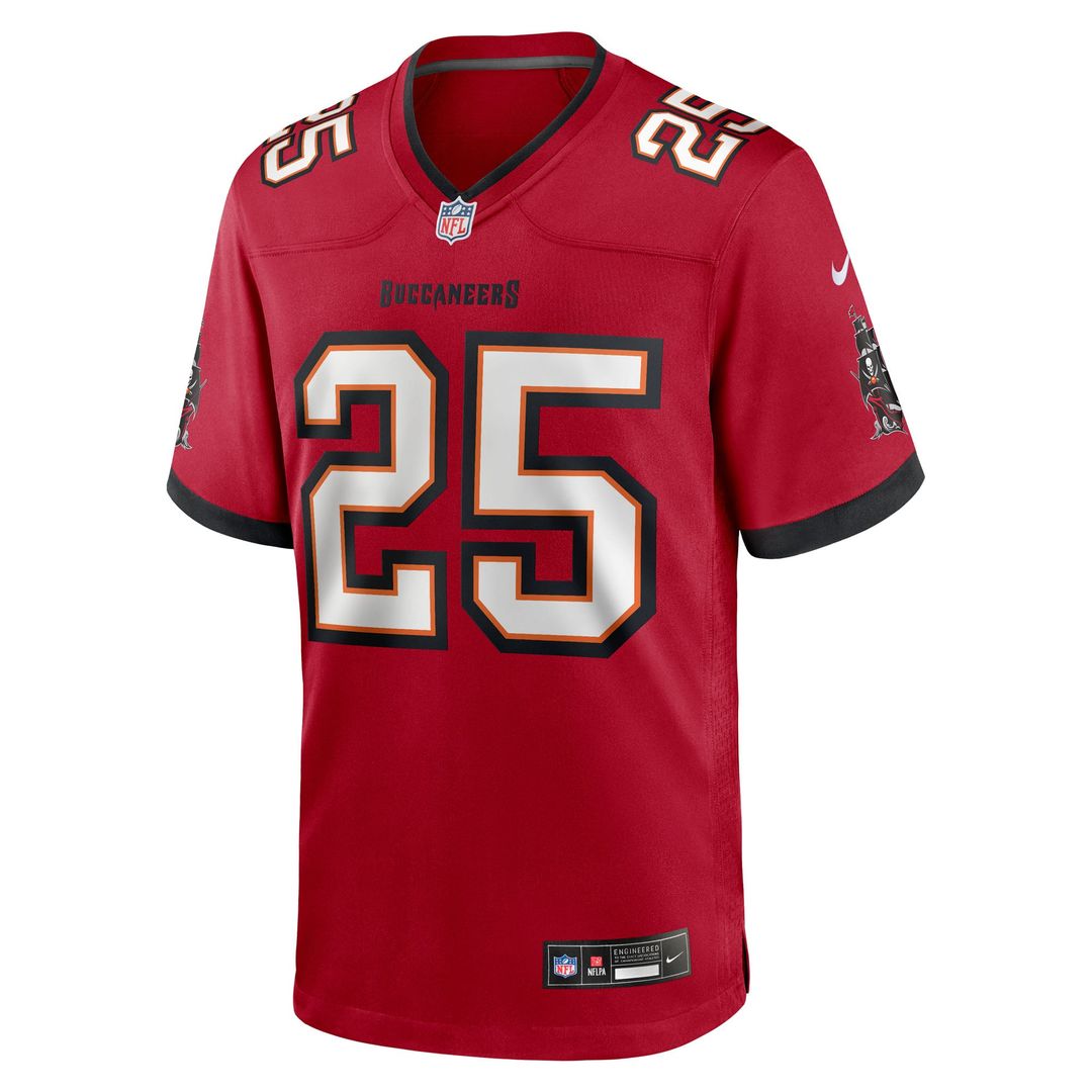 Jacob Parrish Tampa Bay Buccaneers Team Jersey - Red