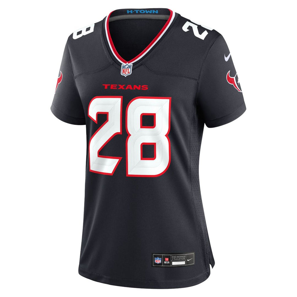 Joe Mixon Houston Texans Women's Jersey - Navy