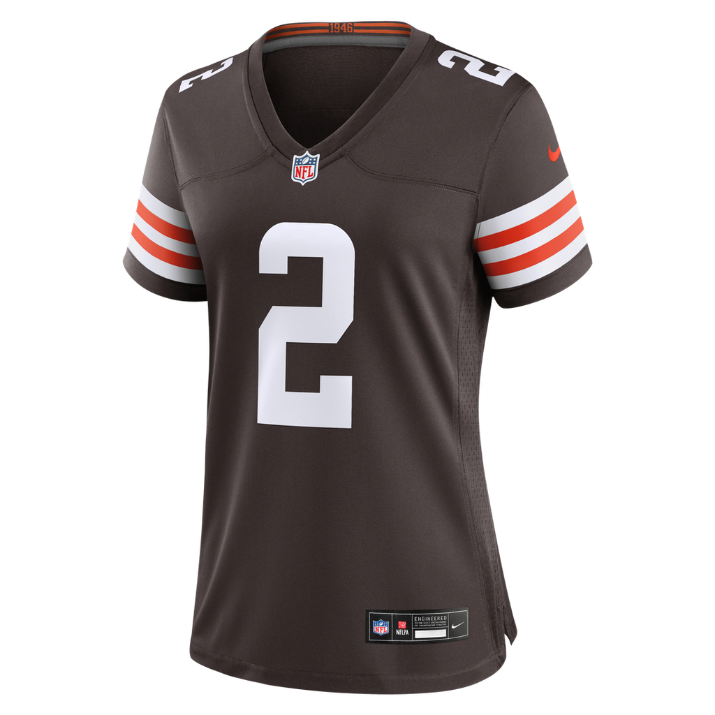 Shedeur Sanders Cleveland Browns Women's Team Jersey - Brown