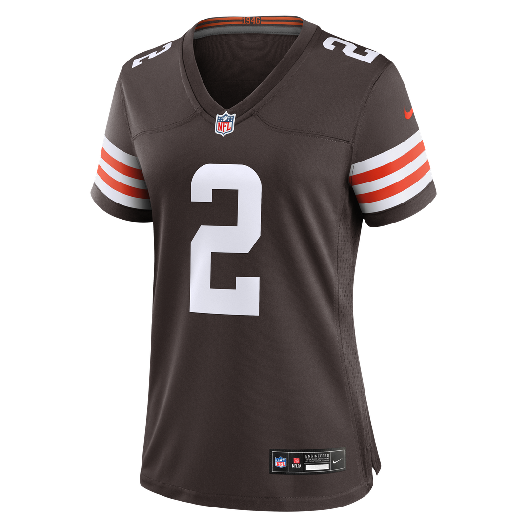 Shedeur Sanders Cleveland Browns Women's Team Jersey - Brown