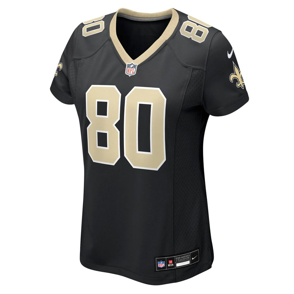 Moliki Matavao New Orleans Saints Women's Team Jersey - Black