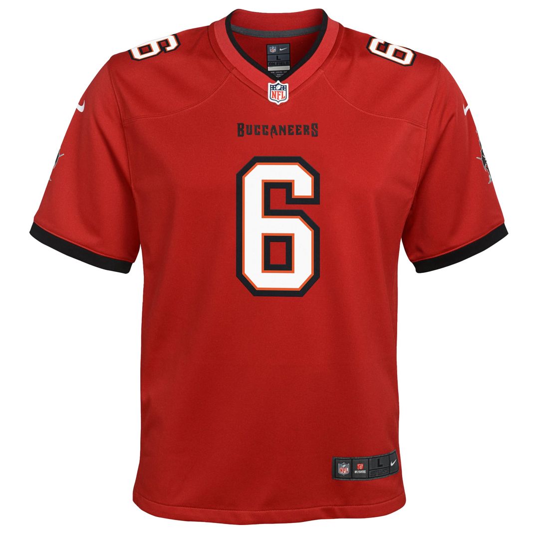 Baker Mayfield Tampa Bay Buccaneers Youth Jersey - Pewter
