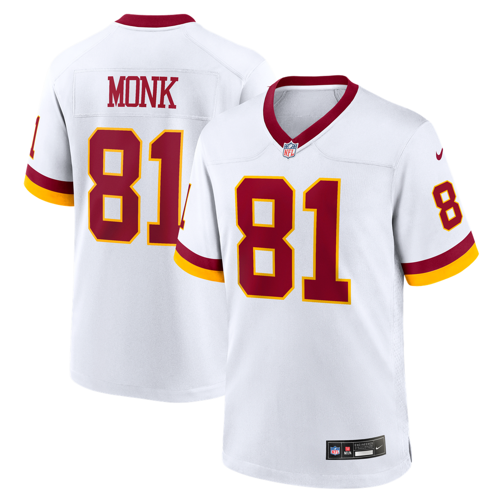 Art Monk Washington Commanders Alternate 2 Championship Era Jersey - White