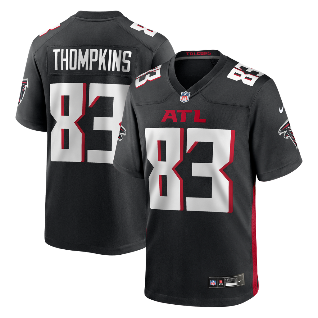 Deven Thompkins Atlanta Falcons Team Jersey - Black