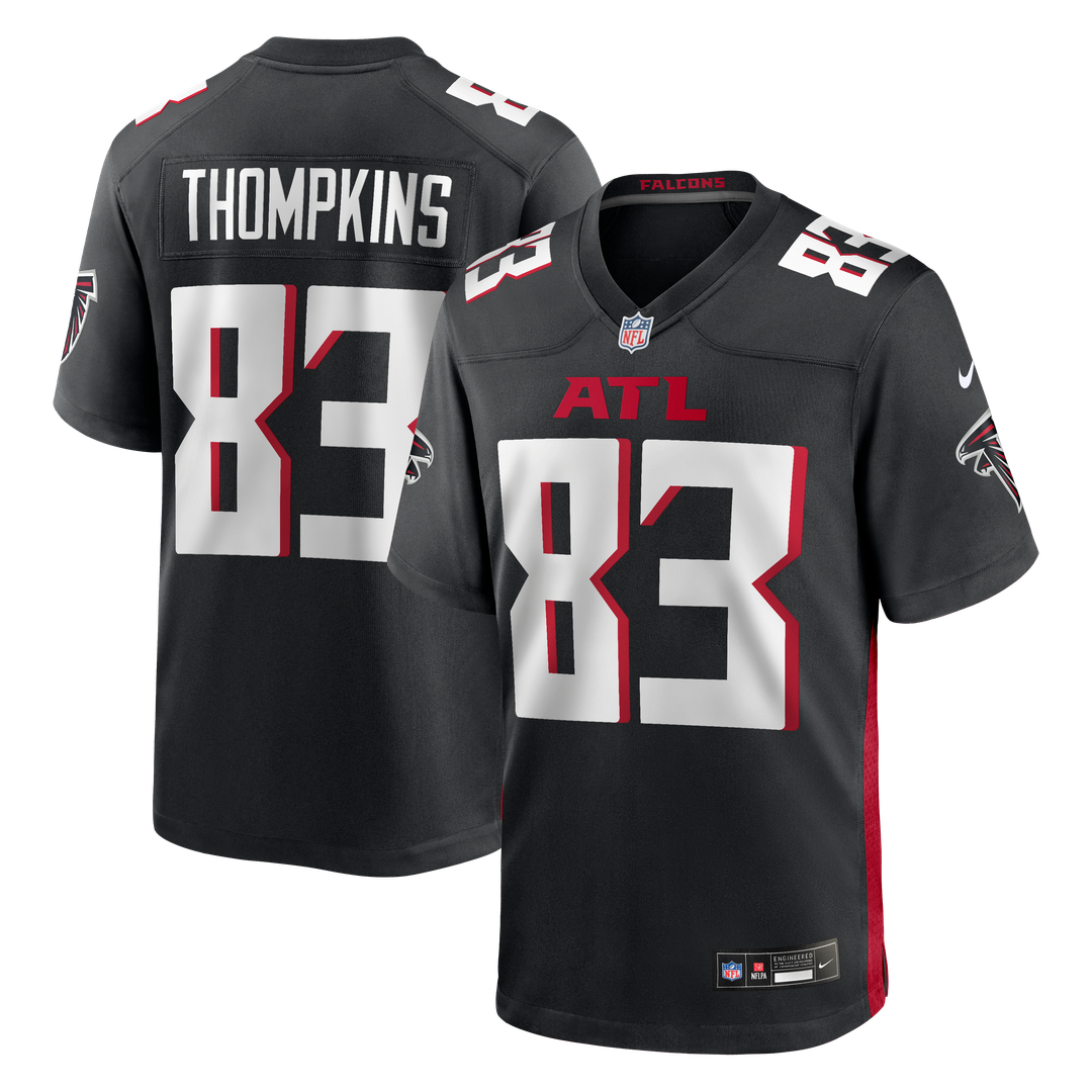 Deven Thompkins Atlanta Falcons Team Jersey - Black