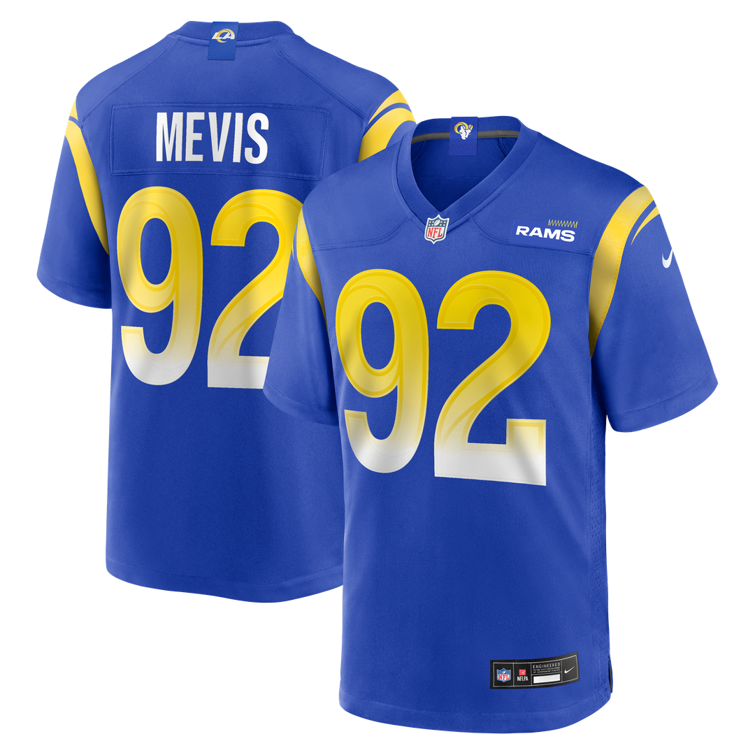 Harrison Mevis Los Angeles Rams Team Jersey - Royal