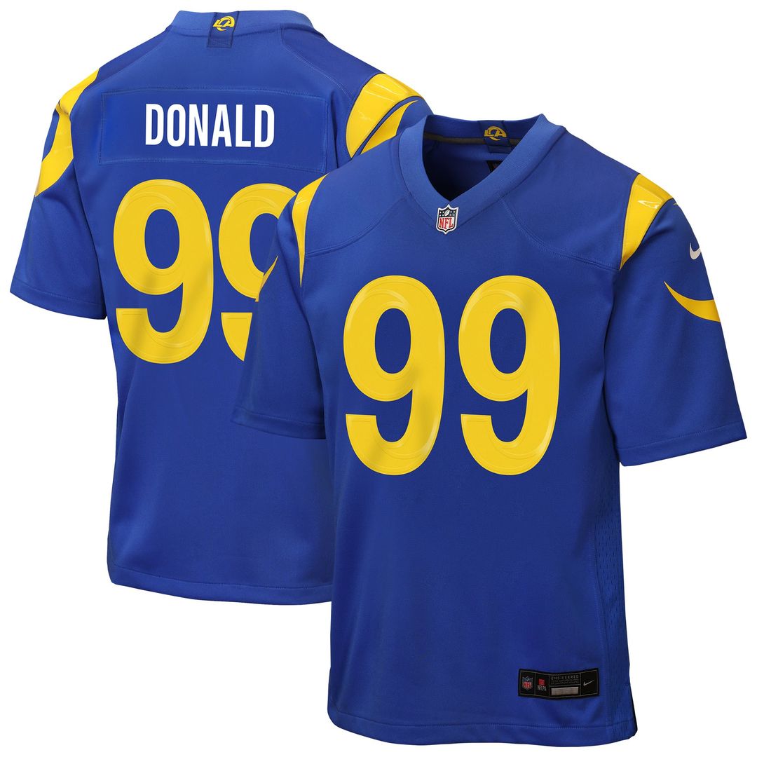 Aaron Donald Los Angeles Rams Youth Jersey - Royal