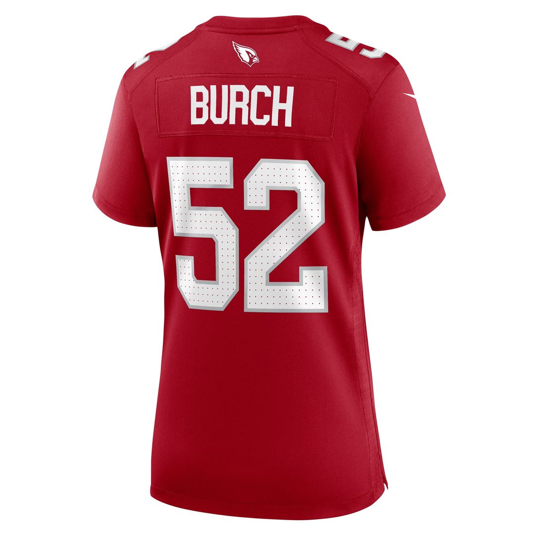 Burch Arizona Cardinals Women's Team Jersey - Cardinal