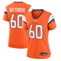 Luke Wattenberg Denver Broncos Women's Team Jersey - Orange
